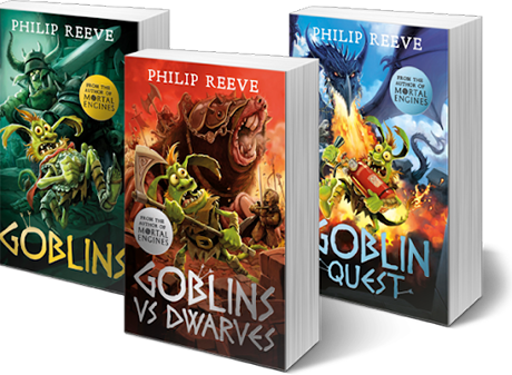 philip reeve goblins books trilogy